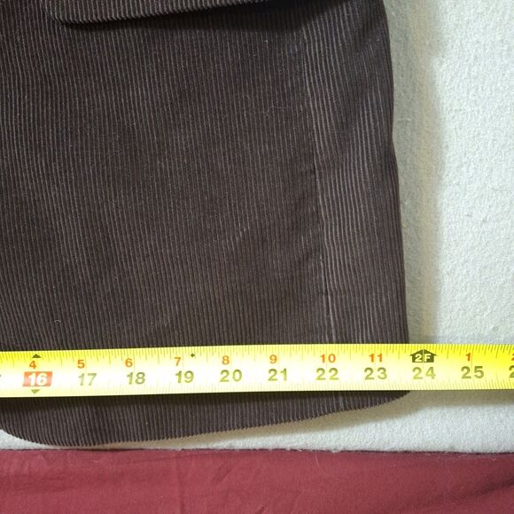 Tommy Hilfiger Corduroy Sport Coat Blazer Men’s 42R Espresso Brown Jacket - Picture 13 of 16